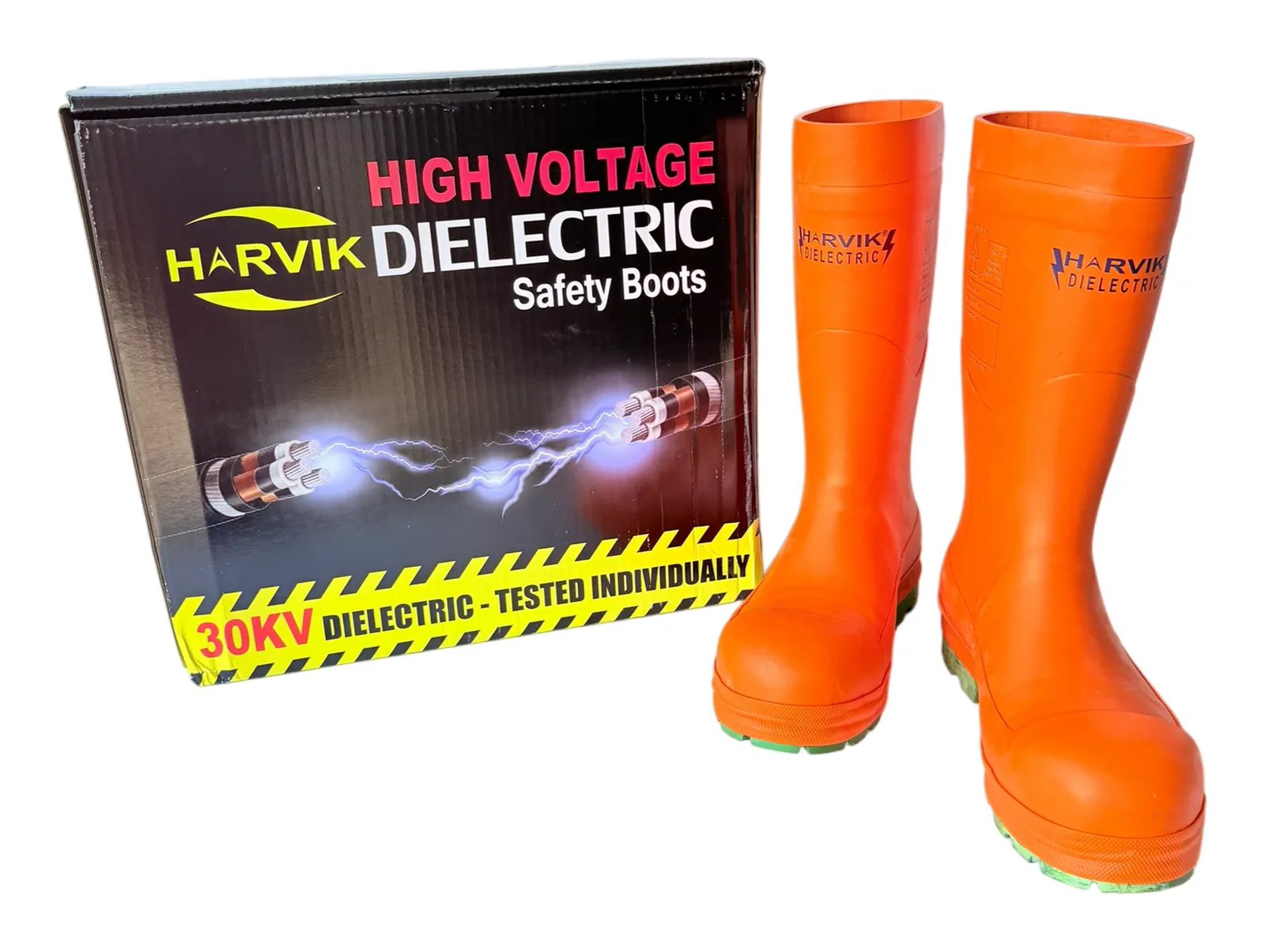 รองเท้าบูทยางกันไฟฟ้า Harvik 9721M 30KV